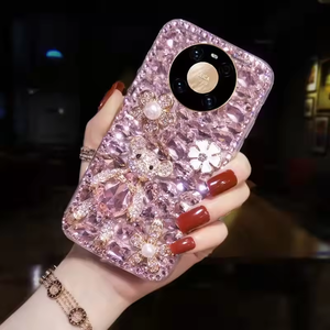 <span class=keywords><strong>Coque</strong></span> de protection de luxe 3D faite à la main avec diamants brillants <span class=keywords><strong>pour</strong></span> Huawei P60 P50 P40 <span class=keywords><strong>Honor</strong></span> <span class=keywords><strong>Magic</strong></span> 3 <span class=keywords><strong>4</strong></span> 5 6 7 <span class=keywords><strong>Pro</strong></span> Étui de téléphone portable - Product Image 5