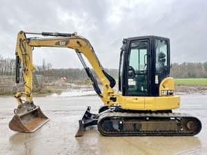 Miniexcavadora Usada a Bajo Precio, Cat305.5e2 en Stock, Máquina de Construcción de Segunda Mano, Cat 305.5e2, Envío Gratis - Product Image 6