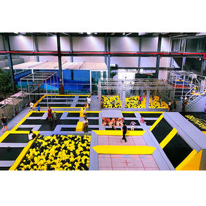 Parque de Trampolines Profesional Personalizado, <span class=keywords><strong>Piscina</strong></span> de Pelotas Suaves, Gimnasio, Entrenamiento de Salto, Equipo de Juegos Interior para Escuelas - Product Image 5