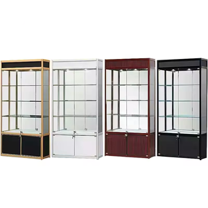 HiKUYA Factory Wholesale Smoke Shop Showcase <b>Wall</b> Glass <b>Display</b> Cabinet Showcase <b>Cases</b> Jewelry Store Cabinets Smoke Shop <b>Display</b> - Product Image 2