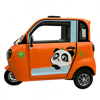 Tricycle Électrique Dudu Haute Puissance pour Deux Personnes, 72V 3000W 5000W, avec Cabine de Conduite, pour Usage Commercial
