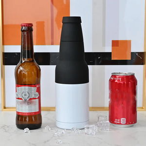 Enfriador de Latas de Cerveza 4 en 1 de 12 oz, Doble Pared, Acero Inoxidable, Aislamiento al Vacío, Abridor de Cerveza, Color Personalizado, Diseño Moderno y Lujoso - Product Image 3