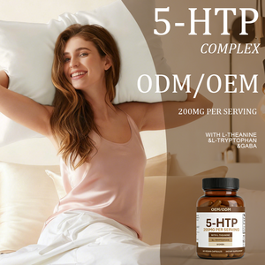 5-HTP 200mg Vegan Kapsüller - L-Theanine, L-Tryptophan ve GABA İçeren - 60 Kapsül OEM/ODM Mevcut - Product Image 2