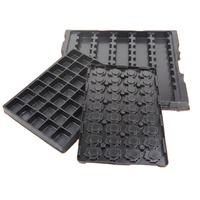 Plateau alvéolé personnalisé OEM en PET/ABS antistatique pour le stockage de composants électroniques (condensateurs, résistances, transistors) – Fournisseur d'usine