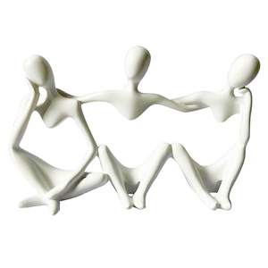 Decorazione Souvenir Astratta in Tre Pezzi - Serie Simple Thinker - Product Image 4