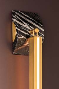 Lámpara de pared de fondo de lujo con luz posmoderna, lámpara de noche para dormitorio de pasillo, estilo nórdico simple - Product Image 3