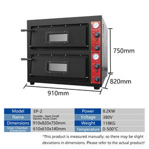 Nuevo Horno Eléctrico Comercial para Pizza, en Tendencia, para Restaurantes y Hoteles, Horno de Panadería Profesional de 380V - Product Image 4