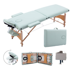 <span class=keywords><strong>Table</strong></span> de <span class=keywords><strong>massage</strong></span> <span class=keywords><strong>pliante</strong></span> robuste, portable, en bois, pour physiothérapie, tatouage, acupuncture, salon de beauté, <span class=keywords><strong>Reiki</strong></span>, hauteur réglable - Product Image 1