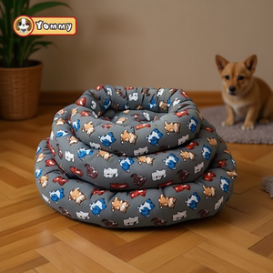 Set di Tre Letti per Animali Domestici Imbottiti in Cotone YM1266 - Product Image 3