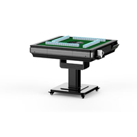 Machine à Mahjong Professionnelle Portable, Double Usage, Conception Pliante, Système de Mélange Silencieux, Table de Mahjong Intelligente pour Club et Casino