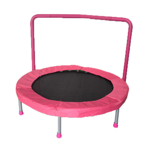 Nouveau design de mini trampoline pliable <span class=keywords><strong>pour</strong></span> enfants, poignée sécurisée, montage facile, trampoline léger <span class=keywords><strong>pour</strong></span> tout-petits, <span class=keywords><strong>pour</strong></span> jouer à la maison en intérieur - Product Image 4