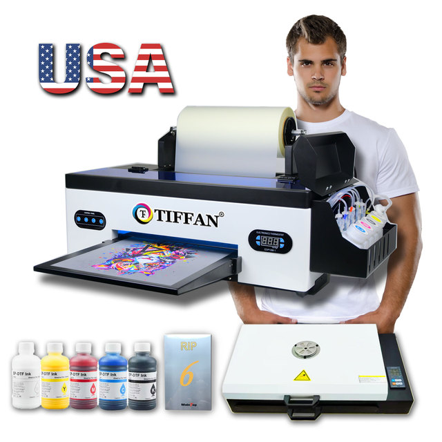 New Version Home Dtf Printer With Stand Dtf Printers Machine A3 Xp600 Uv Dtf Printer With Varnish Function