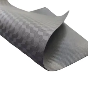 Der vinyl 3D geprägte strukturierte wasserdichte PVC-beschichtete Stoff Vinyl Polyester Plane für Polster