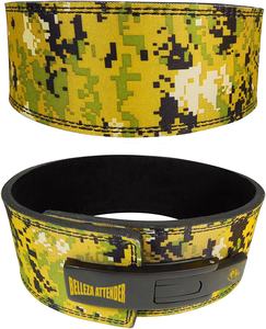 Sólido 10mm Powerlifting Cinturón Palanca Hebilla Diferentes colores Equipo de fitness Gimnasio Accesorio - Product Image 1