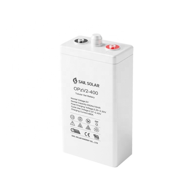 Ritar 2 Volt Deep Cycle Gel Tubular Battery OPzV 2V 400ah 600ah 800ah Wholesaler in Stock for Home Use
