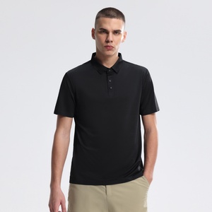 Lightweight Moisture <b>Wicking</b> Polo Shirt Men's Short Sleeve Outdoor Sports Top for Hiking Commuting & Casual Use - Product Image 5