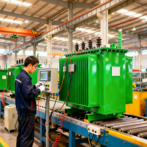 Transformateur de puissance triphasé immergé dans l'huile Boyuan S11, changeur de dérivation <span class=keywords><strong>hors</strong></span> circuit, 1000 kVA, 33/11 kV, norme IEC, 50/60 Hz, entièrement scellé - Product Image 5