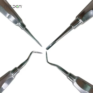 <span class=keywords><strong>Prix</strong></span> Abordable – Lot de 10 Élévateurs Manuels Courbés en Acier Inoxydable pour Extraction Dentaire, Instruments CE - Product Image 3