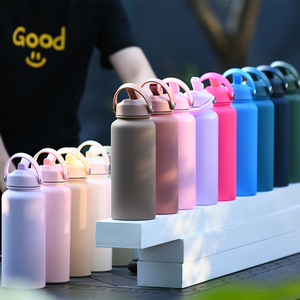 Tùy Chỉnh 650Ml 1L 1.2L Chân Không Cách Nhiệt Nước Bằng Thép Không Gỉ Chai Mềm Đôi Tường Mồ Hôi & Rò Rỉ Bằng Chứng Phích Uống Chai - Product Image 6