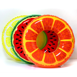 Giá bán buôn 90cm dưa hấu bơi vòng ống Inflatable bơi <span class=keywords><strong>Float</strong></span> cho trẻ em người lớn trái cây hồ bơi nổi đồ chơi - Product Image 3
