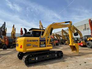 VENTE CHAUDE Excavatrice sur chenilles Komatsu PC130 d'occasion, modèle 2022, moteur diesel, pompe hydraulique, capacité de la benne 12,6t 0,64m³ - Product Image 2