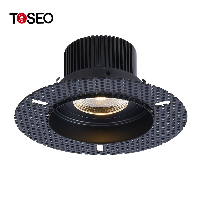 5 Watt Round Trimless LED Recessed Downlight GU5.3 For Supermarket