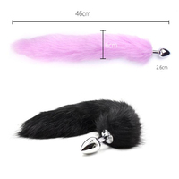 Plug anal queue de renard grise, plug anal queue de loup, jouet sexuel pelucheux pour jeux de rôle, jouets sexuels anaux pour hommes, femmes, couples, cadeau érotique sexy