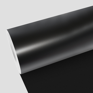 High Quality Matte <b>Black</b> Vinyl <b>Wrap</b> Car <b>Wrap</b> Film Self Adhesive Decoration Sticker Bubble Free for Vehicle Body Decoration - Product Image 1