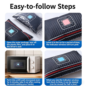 Sachet purificateur d'air en <span class=keywords><strong>gel</strong></span> de silicone pour voiture, désodorisant naturel, déshumidificateur de voiture - Product Image 2