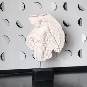 Decoración Artesanal para el Hogar, Figura Mítica de Resina Sintética de Lujo Moderno para Interiores, Escultura Decorativa de Estilo Europeo - Product Image 4