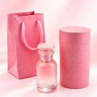 Flacon de parfum avec logo personnalisé, flacon de parfum à étiquette privée, flacon de parfum de haute qualité, flacon de parfum en verre pour homme et femme avec boîte