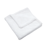Serviette de nettoyage et séchage auto en microfibre torsadée 50x80cm 1400gsm pour l'entretien automobile – Vente chaude
