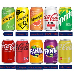 Hong Kong <span class=keywords><strong>CocaCola</strong></span> Soda Sabor a limón 330ml Versión de Hong Kong Bebida carbonatada de limón - Product Image 6