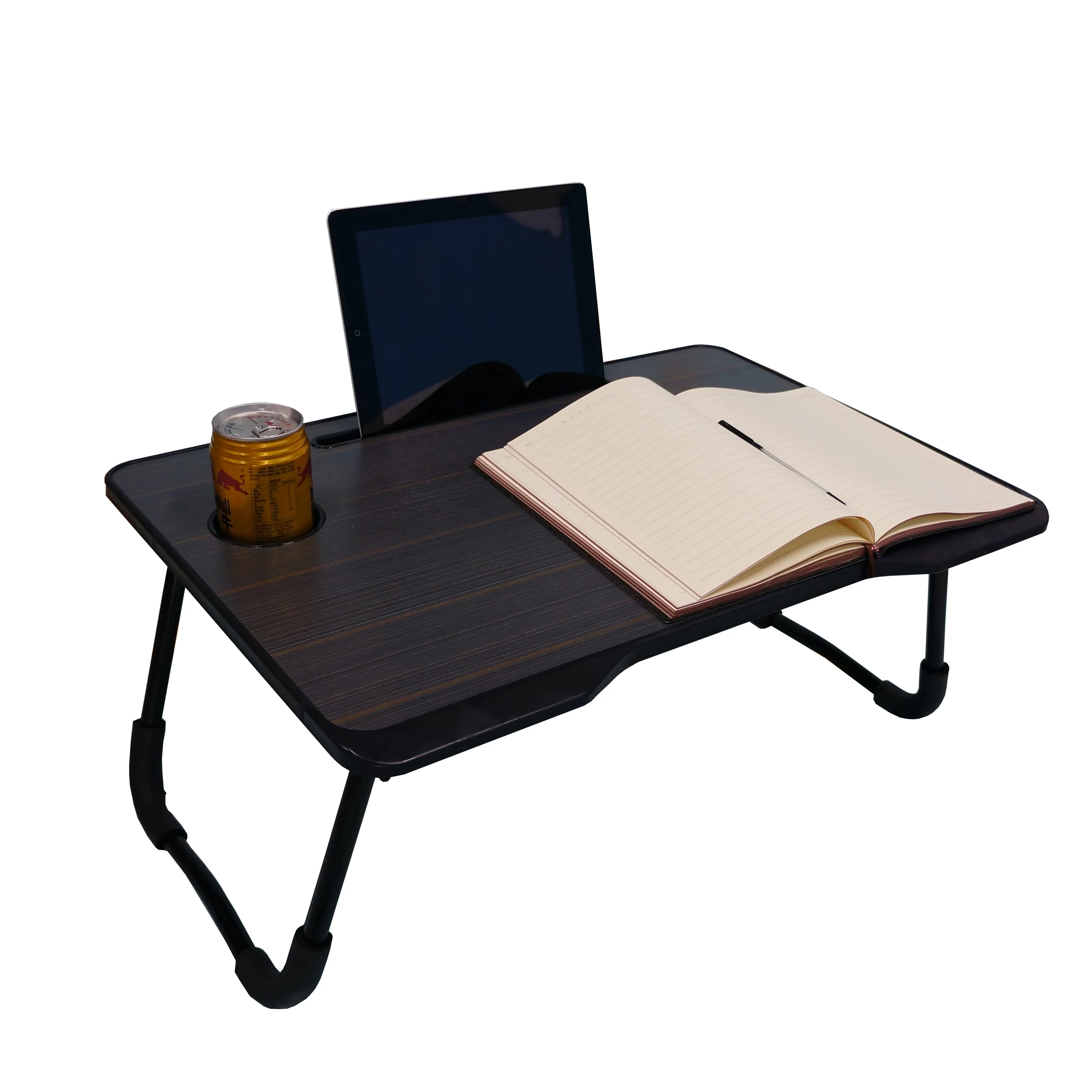 small reading study bed table for children on the bed