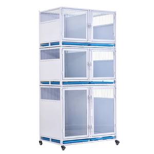 Köpekler ve kediler için Pet Shop ekran Metal kafesleri-dayanıklı katlanabilir yerden tasarruf - Product Image 2