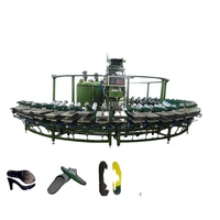 Machine de moulage de semelles et de semelles intérieures en polyuréthane pour chaussures