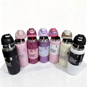 Factory Custom New for Luxury Classic Stainless Steel Insulated Double-layer Vacuum Sports Water Cup Handle Large Capacity 0-6 - Product Image 1
