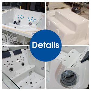 Vasca Idromassaggio Acrilica Personalizzabile in Offerta Economica da Esterno Moderna, <span class=keywords><strong>Jacuzzi</strong></span> Whirlpool per 1-4 Persone - Product Image 3