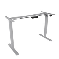 Bureau de jeu électrique réglable en hauteur, design moderne, bureau debout en fer pour usage professionnel, AOKE AK09-09 25mm/s 48dB