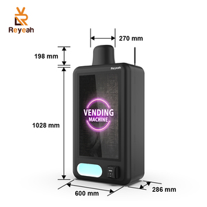 21 + tuổi kiểm tra nhỏ Máy bán hàng tự động Úc TREO TƯỜNG 32 inch màn hình cảm ứng máy bán hàng tự động CBD thuốc lá bia Máy bán hàng tự động - Product Image 4