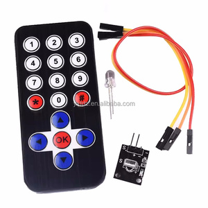<span class=keywords><strong>Hx1838</strong></span> điều khiển từ xa mô-đun 1838 IR điều khiển từ xa mô-đun + Receiver MCU điều khiển từ xa Kit - Product Image 1
