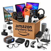 Boîte électronique mystère : Écouteurs, Aspirateur robot, Routeur intelligent, Gadgets variés aléatoires. En stock, expédition rapide pour la revente.