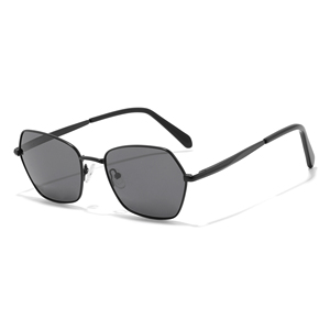Gafas de Sol con Marco Metálico Rectangular, Lentes Verdes, Protección UV400, Gafas de Moda Unisex, Protección Solar para Adultos - Product Image 6