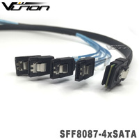 Kabel Internal Mini SAS ke SATA Reverse Breakout (SFF-8087 ke SATA) 3,3 Kaki