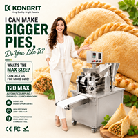 Machine à raviolis de grande taille en acier inoxydable 304 de qualité alimentaire 120 Max, haute efficacité pour la production de produits alimentaires fourrés
