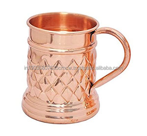 Taza Vintage de calidad superior, tazas de cerámica para café y agua con asa, nuevo diseño personalizado, Material de cobre puro para uso diario - Product Image 2