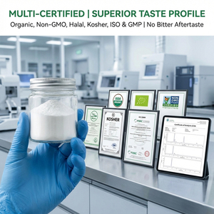 Extracto de Stevia Orgánico Natural <span class=keywords><strong>en</strong></span> <span class=keywords><strong>Polvo</strong></span>, Alto Contenido de Esteviósidos, Grado Alimenticio, Edulcorante Sin Calorías, Soluble <span class=keywords><strong>en</strong></span> Agua, Fábrica de Shandong - Product Image 6