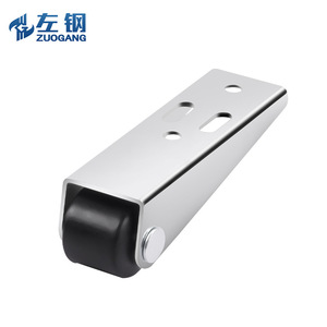 Roulettes inférieures pour porte coulissante Zuogang, en acier zingué, roulement fluide, pour usage mobilier - Product Image 5