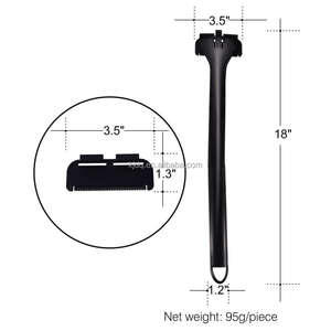 Afeitadora Manual para Hombre, Depilación Corporal con Mango Negro Ajustable - Product Image 2