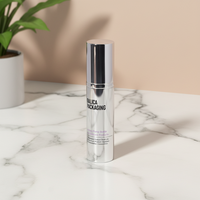 Flacon Airless en Plastique PP Écologique de 15ml/30ml avec Pompe Pulvérisatrice pour Shampooing, Crème Visage, Lotion et Sérum – Emballage Cosmétique